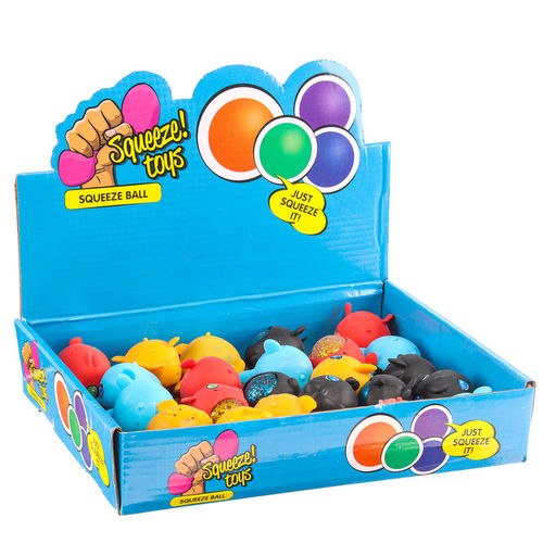 Цена за 24 шт. Антистресс игрушка - мялка «Подводный мир», МИКС