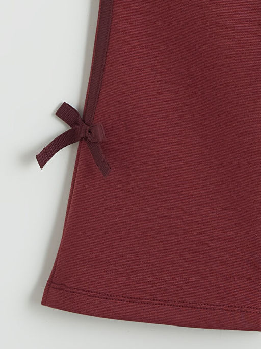 Fiyonklu ?spanyol Pa?a K?z ?ocuk Tayt Pantolon