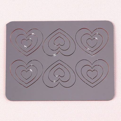 Украшение для торта Сердечки классические, цвет золото - Страна карнавалия фото 11