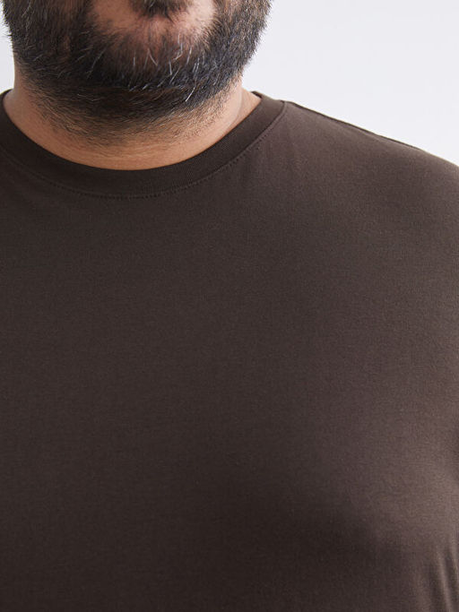 B?y?k Beden Basic Penye Erkek Ti??rt