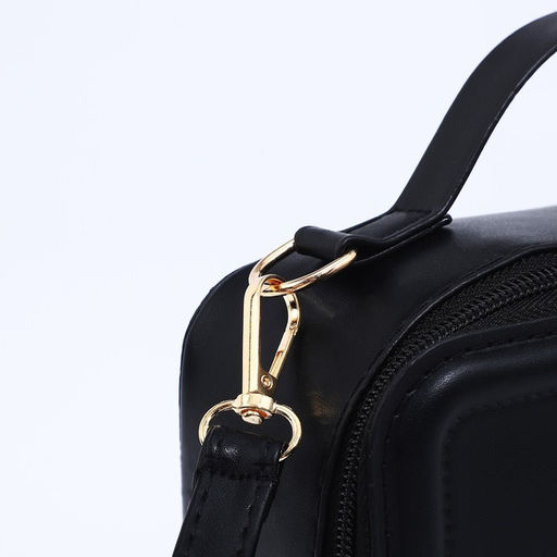 Сумка кросс-боди на молнии, цвет чёрный - Simaland фото 5