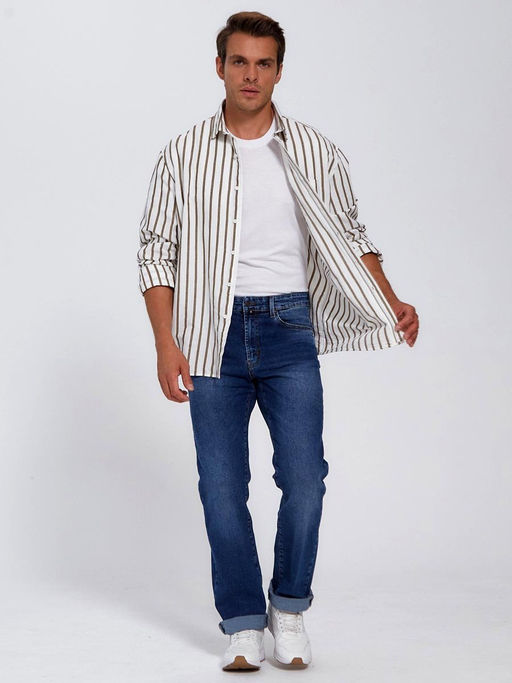 Мужские джинсы _ 0965/L - F5 фото 2