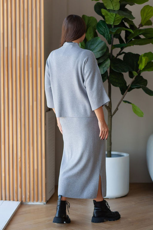 Костюм МК-627 серый - Took a look фото 3