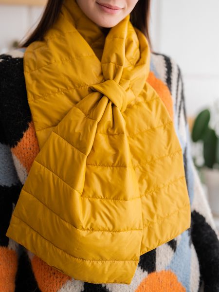 Шарф горчица - Yollochka фото 6