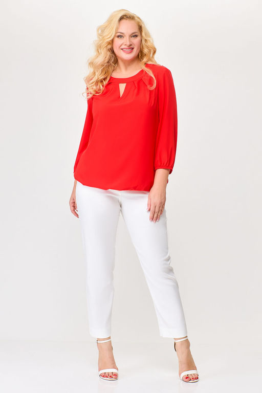 Блуза Swallow 803.2 черный+серебряный узор фото 584