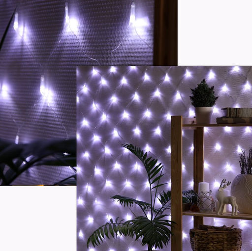 Светодиодная сеть 240Led, 2х2м.,белый 10 режимов, - Family фото 3
