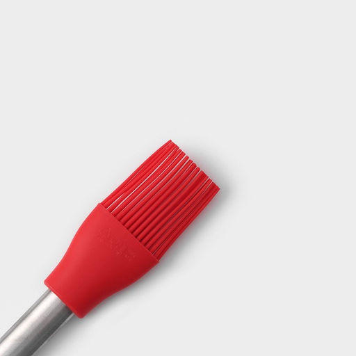 Кисть Доляна «Редмонд», силикон, 26 см, красная