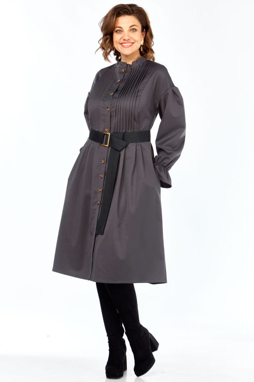 Платье Celentano 5060 графит  фото 3