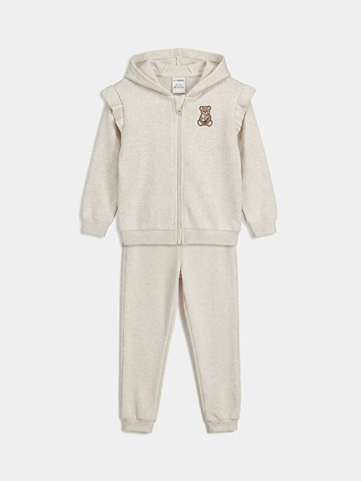 K?z Bebek Kap??onlu H?rka ve E?ofman Alt?