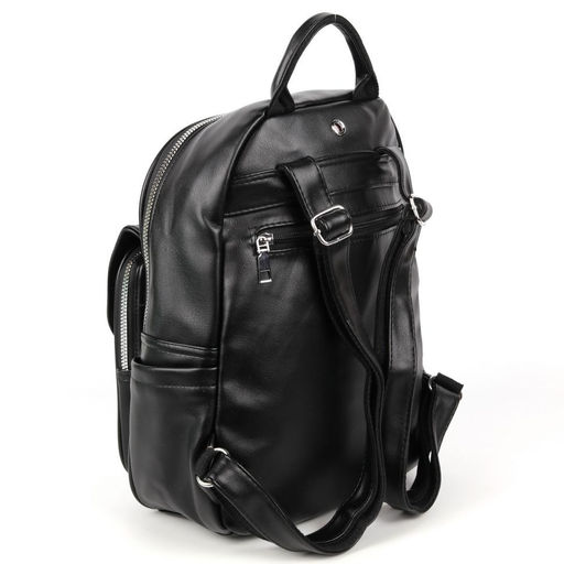 Женский рюкзак из эко кожи 8961 Черный - Cidirro фото 3