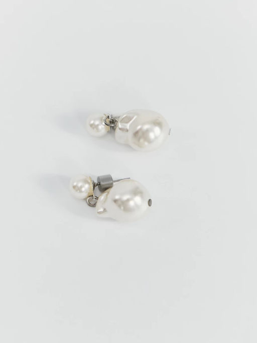 Серьги с искусственным жемчугом / Zarina