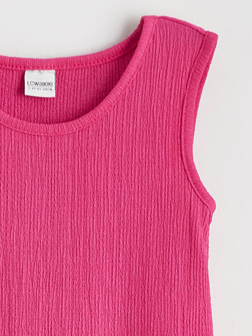 Bisiklet Yaka K?z ?ocuk Elbise