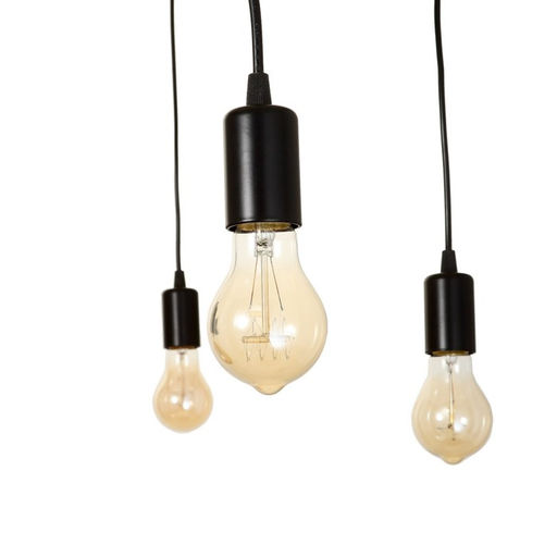 Светильник BayerLux «Паук», 6×40 Вт, E27, чёрный