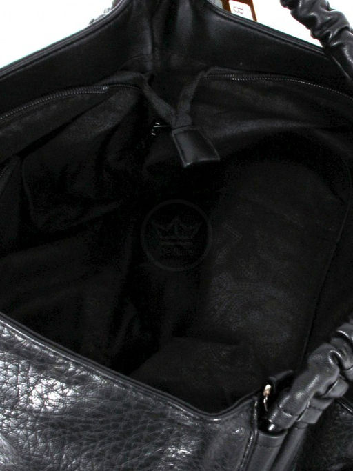 Сумка женская искусственная кожа BT-K 2276-1, 1отд+евро, плечевой ремень, черный SALE 262504 - Adelia фото 3