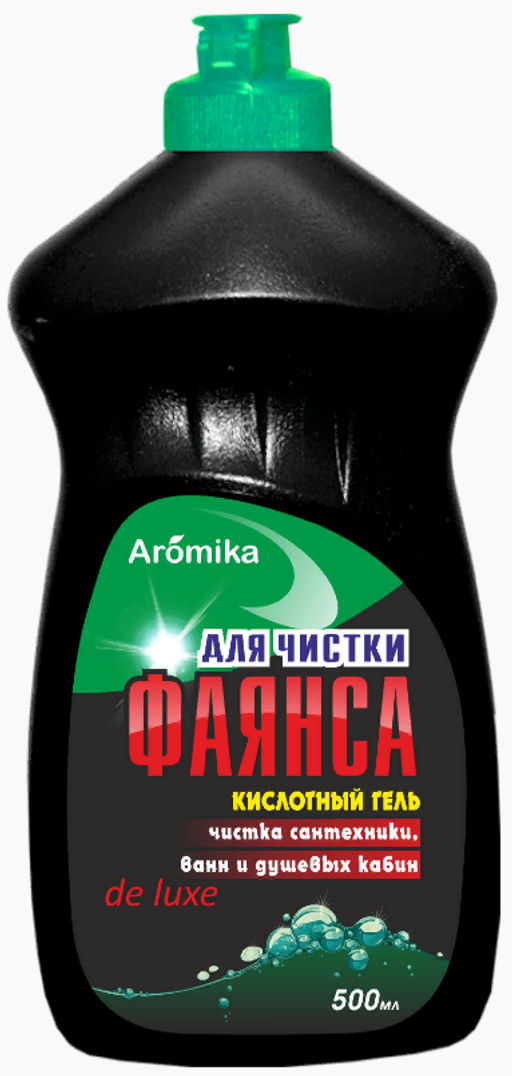 АРОМИКА "КИСЛОТНЫЙ ГЕЛЬ" д/чистки ФАЯНСА (500мл).15