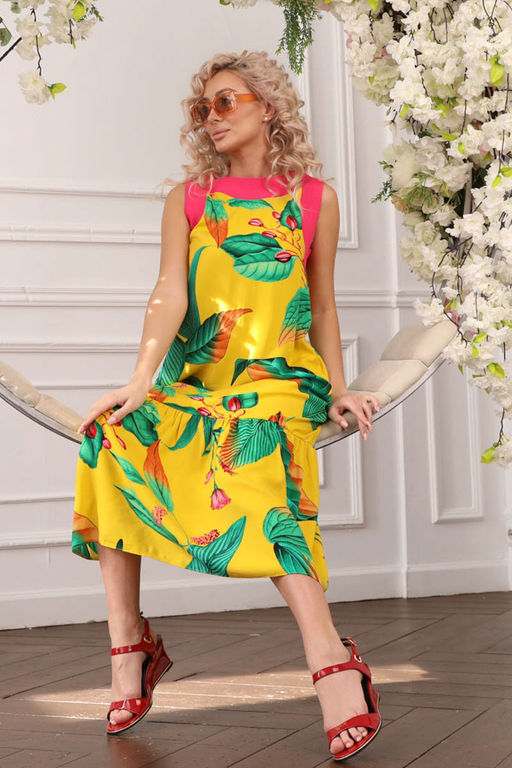 Платье П1-5220/2 - Wisell фото 7