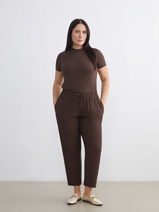 Beli Lastikli Kad?n Pantolon