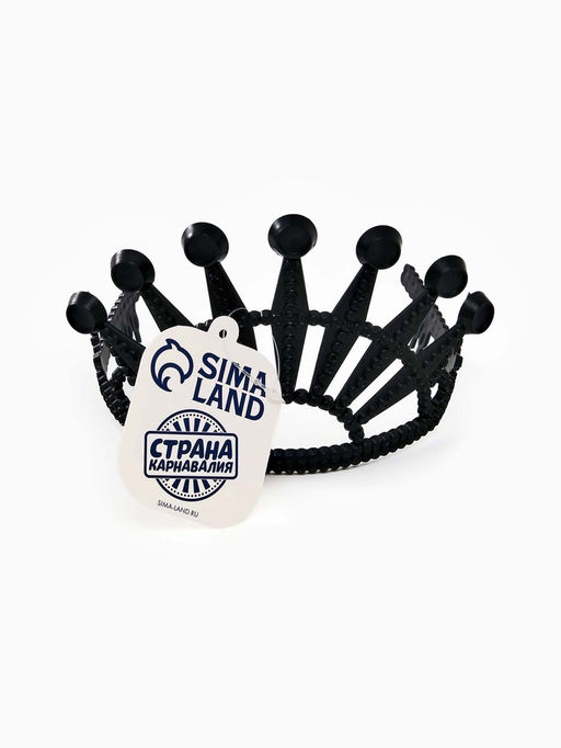 Цена за 2 шт. Корона для девочки Чёрный лебедь