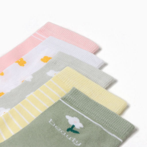 Носки женские KAFTAN Spring, набор 5 пар, размер 36-40 (23-25 см)