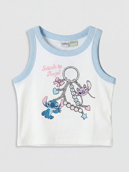 Stitch ve Angel Bask?l? K?z ?ocuk Tak?m