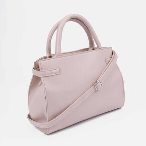 Сумка-тоут на молнии, цвет розовый - Simaland фото 2