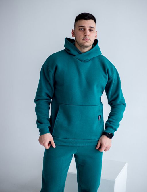 футер 3х нитка С НАЧЕСОМ качества ПЕНЬЕ Костюм мужской утепленный - Knitka wear фото 2