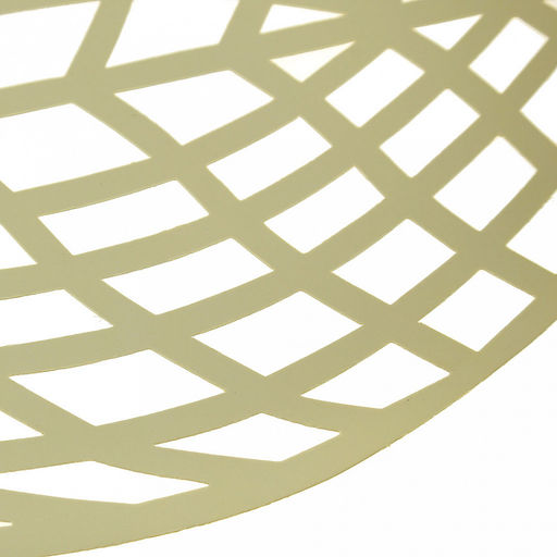 Салфетка декоративная Лавр 30х45см ПВХ, золото (Китай) - Домашняя мода фото 3