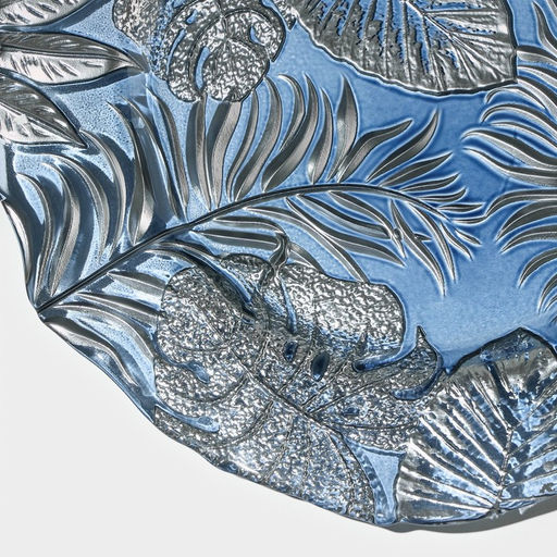 Тарелка Арабис, d=28 см, стекло, голубая - Simaland фото 7