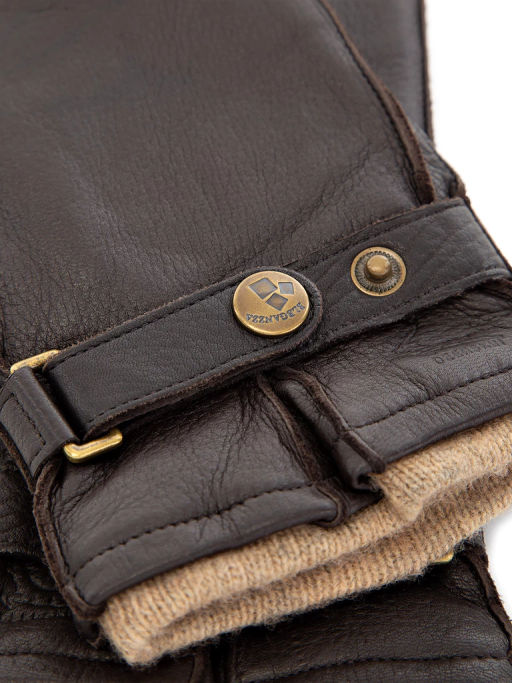 Перчатки мужские 100% ш HS200-B brown - Eleganzza фото 3
