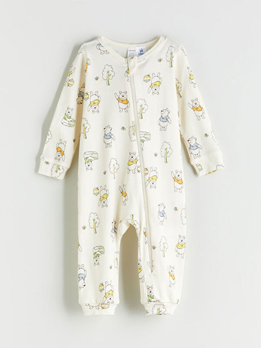 Winnie the Pooh Bask?l? Erkek Bebek Tulum