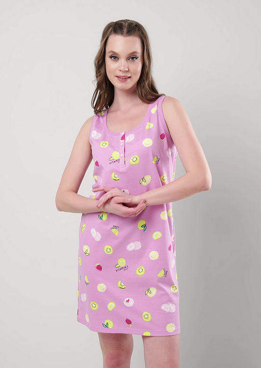 LS25-1158 Сорочка ночн. женская Витаминка (ЧЗ)