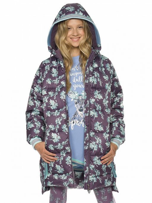 Уценка PELICAN GZFW4197 пальто для девочек  фото 4