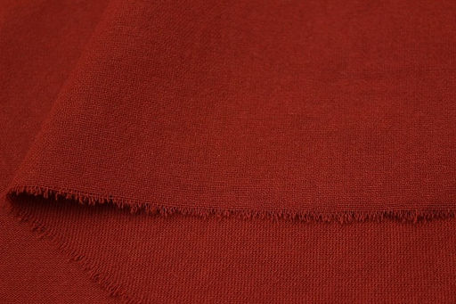 Плательный хлопок цв.Красный терракот, ш.1.48м, хлопок-100%, 140гр/м.кв - Купава фото 3