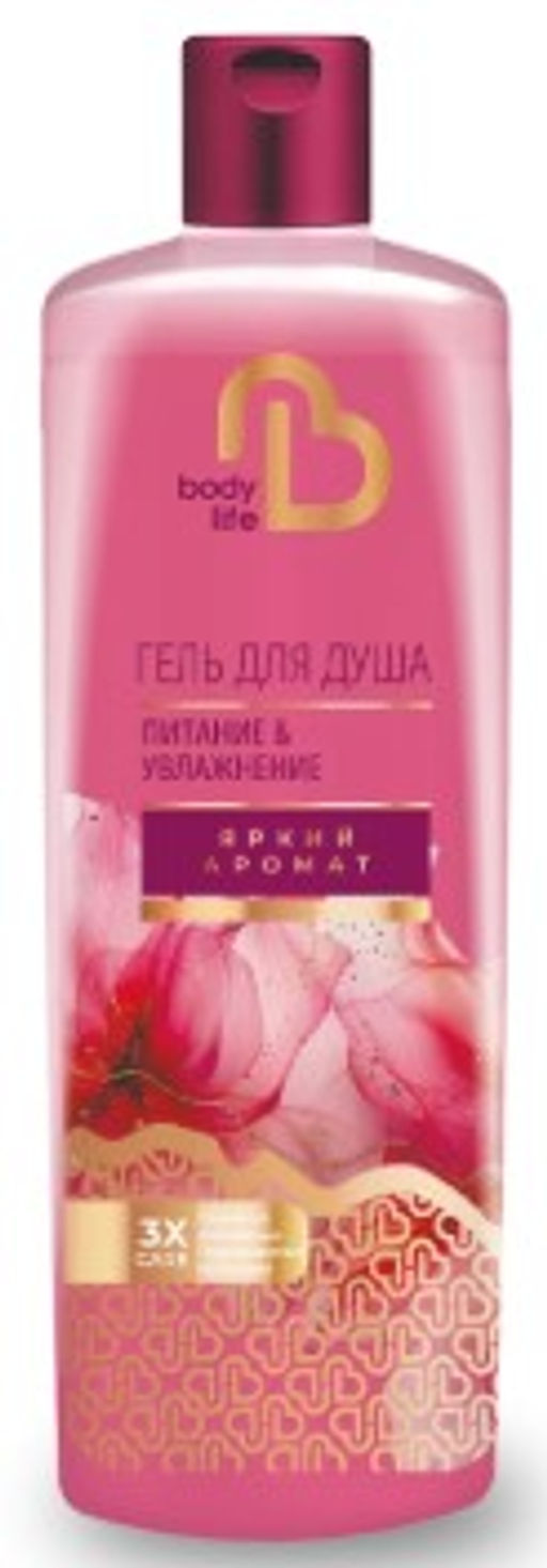 BODY LIFE гель д/душа фл.480мл - Свобода фото 2