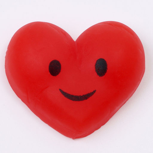 Цена за 12 шт. Антистресс сквиш мялка с сюрпризом «Сердце» в яйце, в шоубоксе