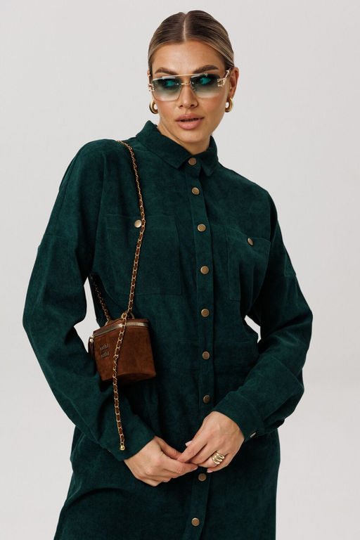 Платье ANELLI 1727 теплый мох фото 5