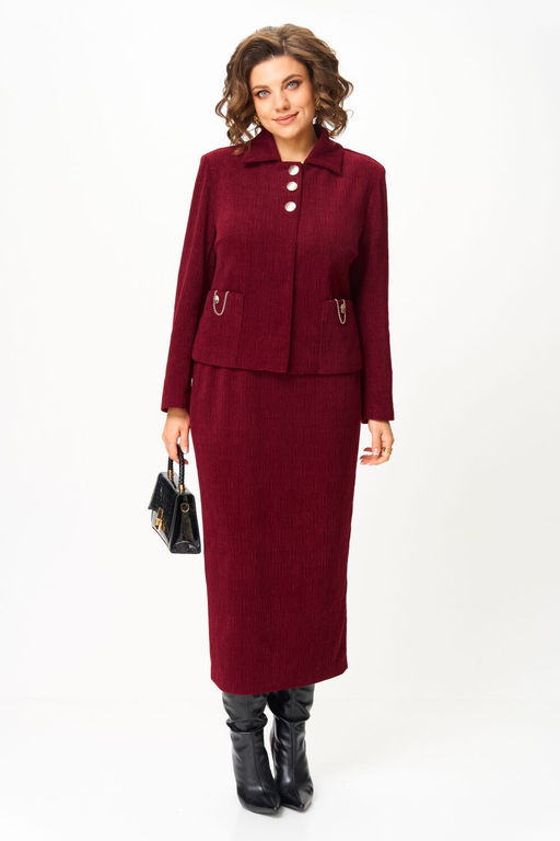 Костюм Aira Style 24115А Винный