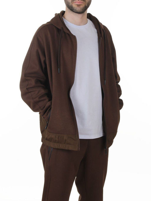 AAL-710 KHAKI Костюм спортивный мужской (85% хлопок, 15% полиэстер)