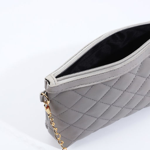 Сумка кросс-боди на молнии, цвет серый - Simaland фото 8