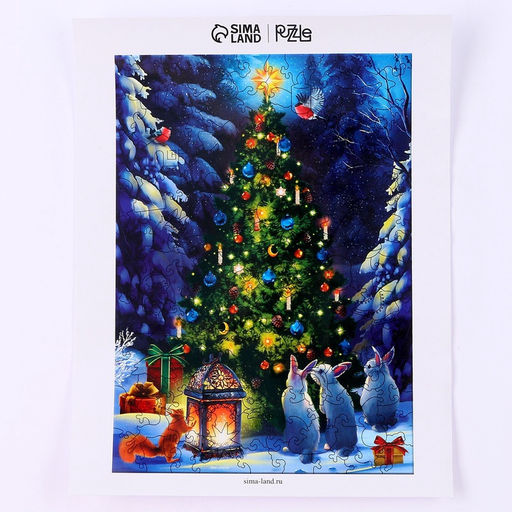 Пазл фигурный Ночная сказка - Puzzle фото 14