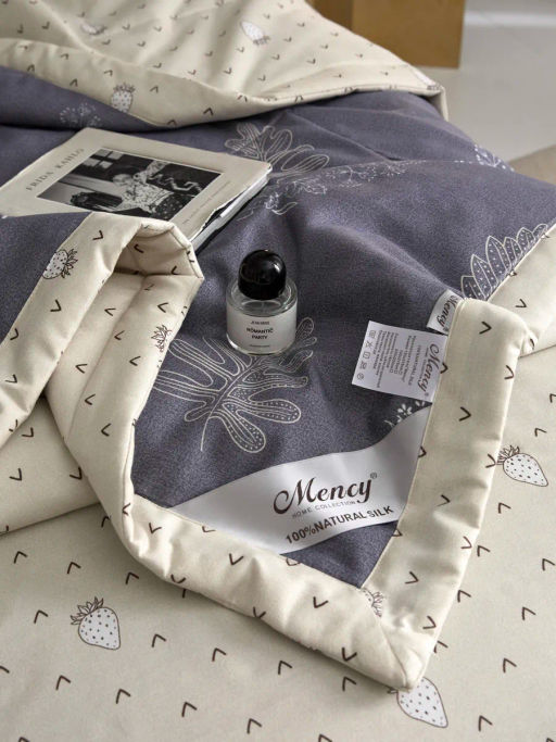 Одеяло Mency двухстороннее с простыней и наволочками ODMENHD02 2 спальный