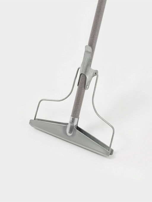 Тряпкодержатель с металлическим черенком, длина 1,5 м    микс