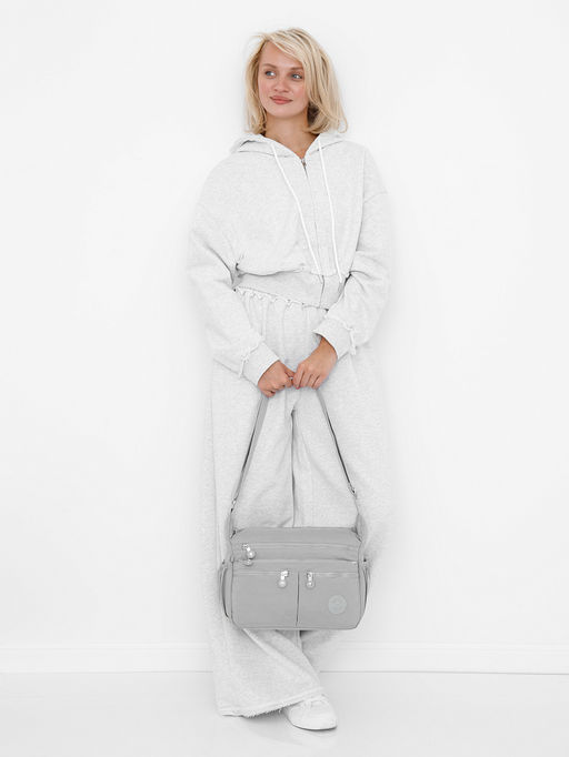 Сумка 8767MD l.gray Mindesa