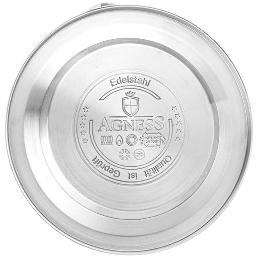 ЧАЙНИК AGNESS СО СВИСТКОМ 3,0 Л НЖС, ТЕРМОАККУМУЛИРУЮЩЕЕ ДНО, ИНДУКЦИЯ  фото 4