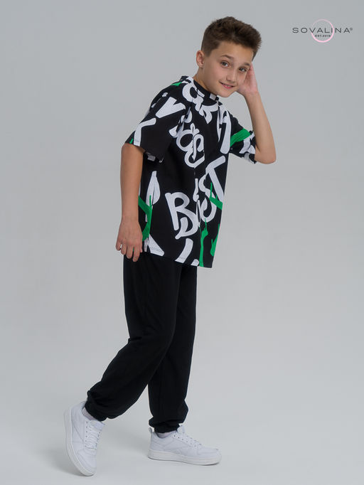 Костюм Daily men граффити бенеттон-черный - Sovalina фото 2