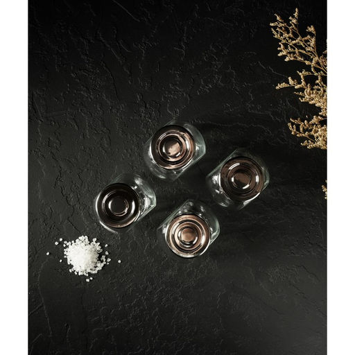 Банки для сыпучих Доляна Блеск, 200 мл, с пластмассовой крышкой, набор 4 шт., стекло, прозрачные - Simaland фото 16