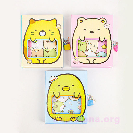 Блокнот на замке Sumikko gurashi - Купи слона фото 2