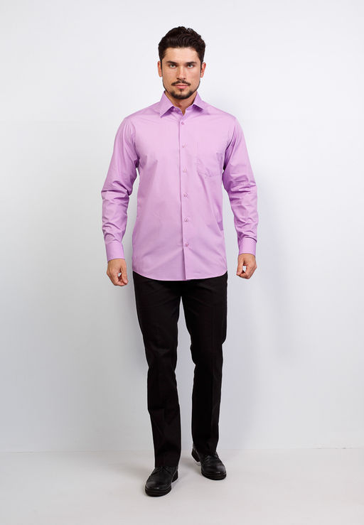 Сорочка мужская длинный рукав GREG 720/319/LDARK  фото 10