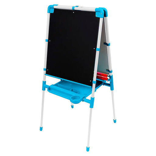 Доска знаний-мольберт 2 двусторонний (голубой-2)