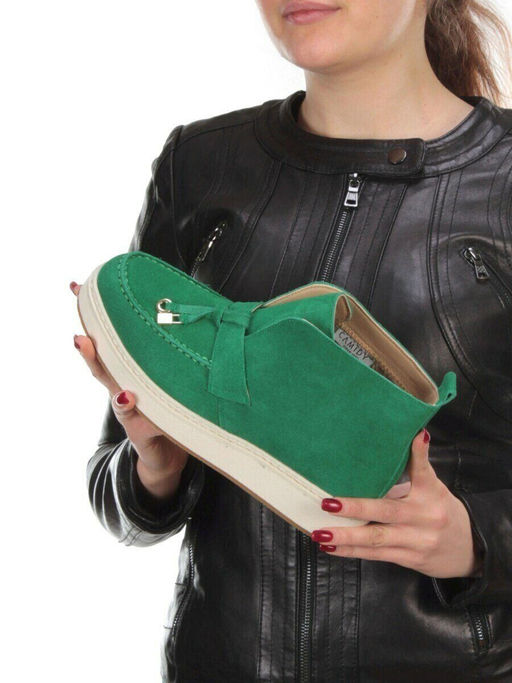 01-5172-6 Ботинки демисезонные (натуральная замша, байка) - Фабричный китай фото 19